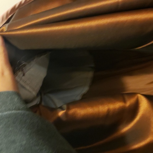 Maggie Sottero Brown and Pink Strapless Dress - Picture 10 of 13